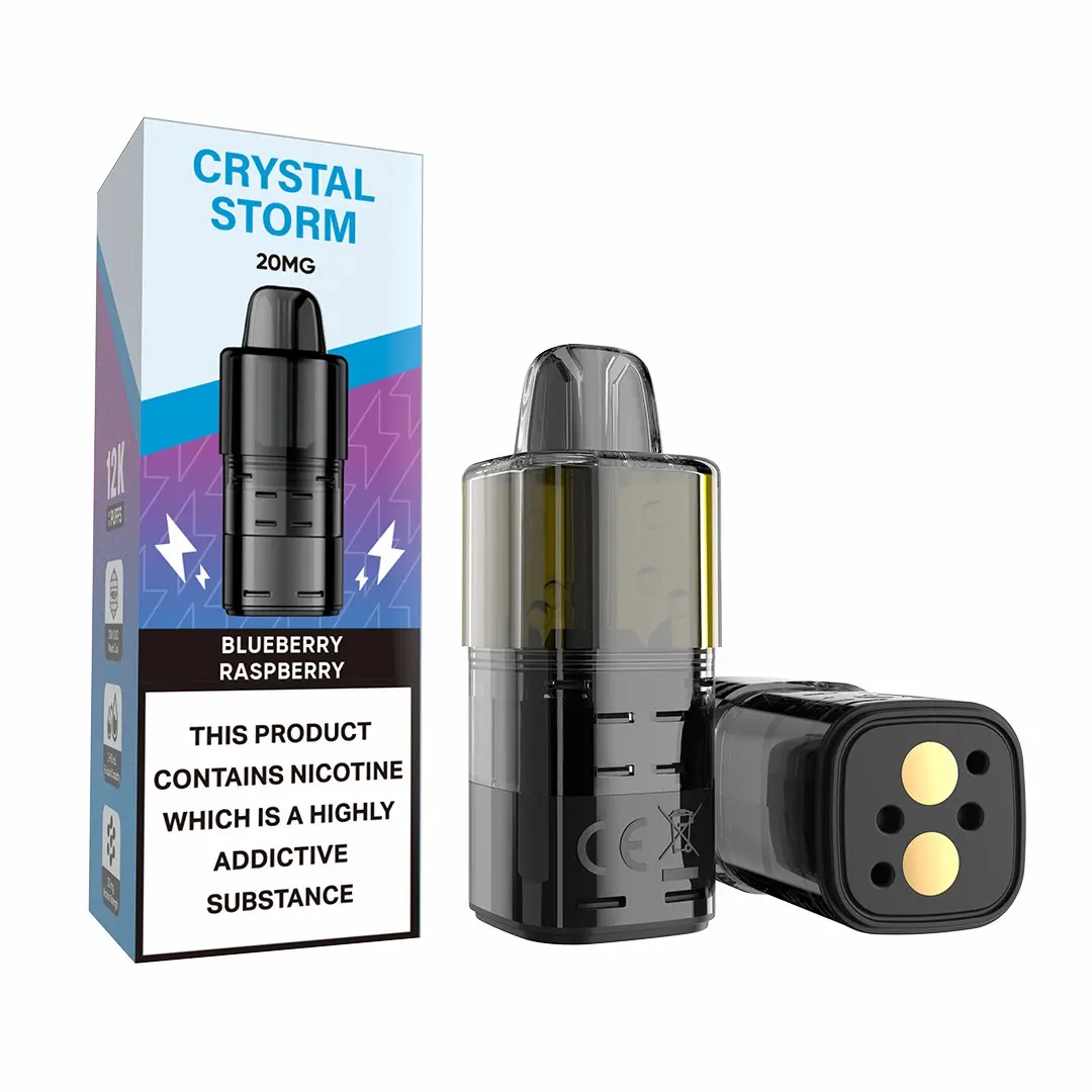 Crystal Storm Bar 12K Prefilled Pod - Blueberry Raspberry